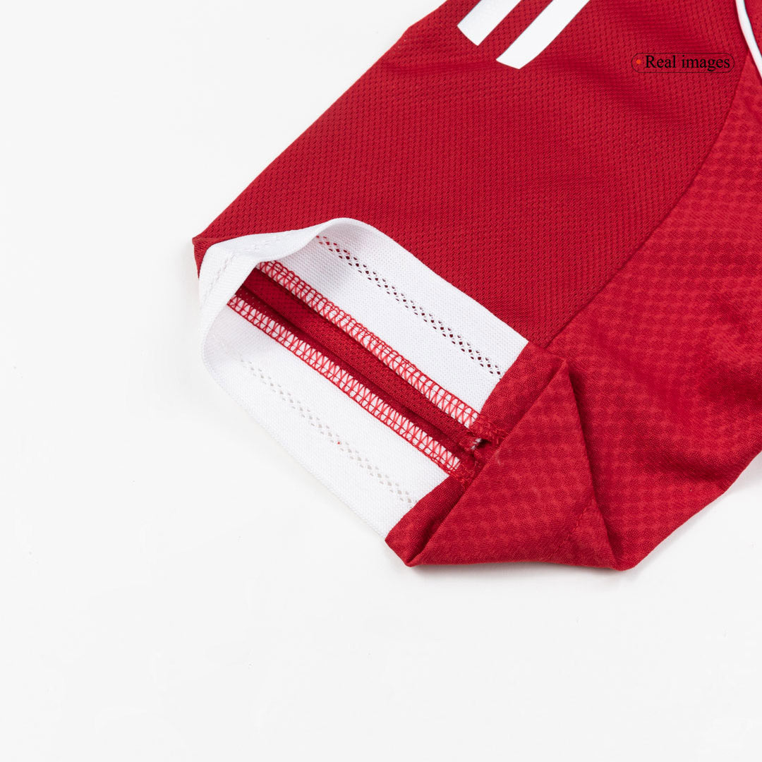 GAKPO #18 Liverpool Home Authentic Soccer Jersey 2025/26