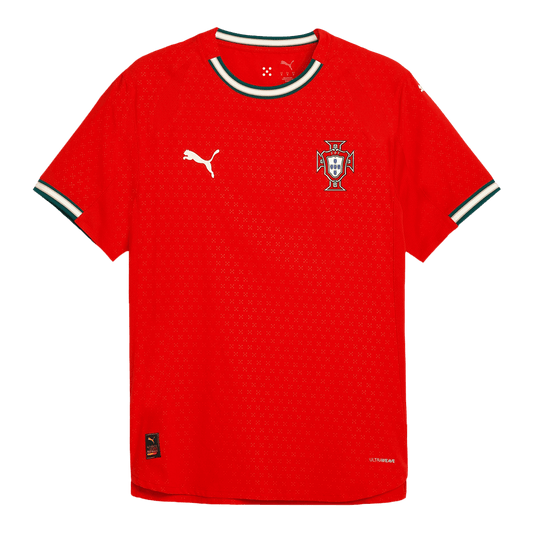 Portugal Home Soccer Jersey Authentic 2025