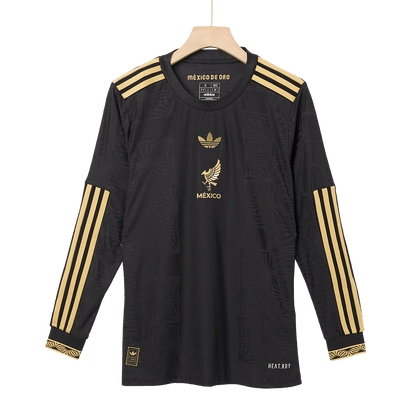 Avtentičen mehiški tretji gostujoči nogometni dres z dolgimi rokavi 2025 - Gold Cup