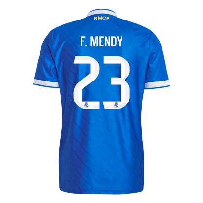 F. MENDY #23 Real Madrid Third Away Authentic Soccer Jersey 2025/26