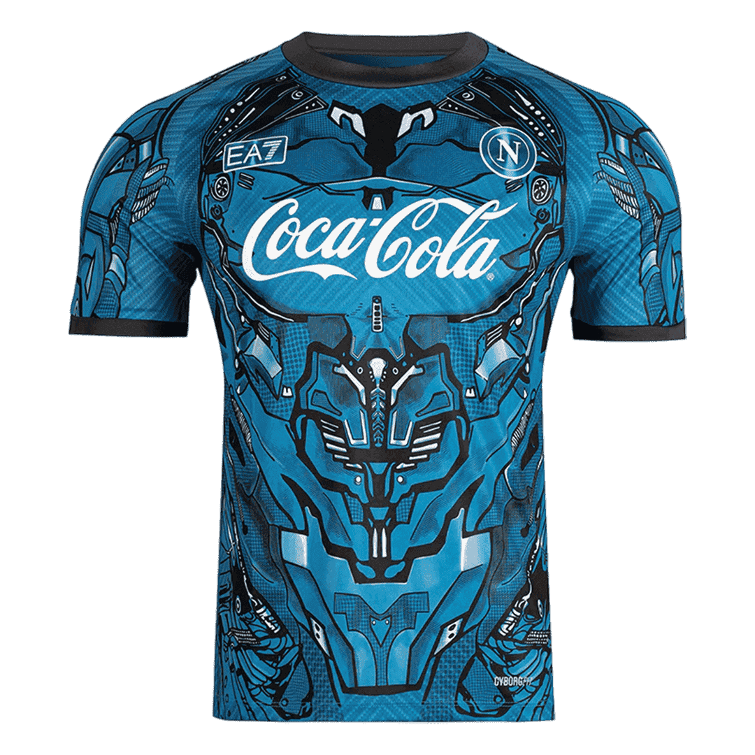 Napoli Pre-Match Soccer Jersey 2025/26 Blue