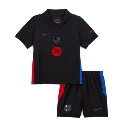 Gift-Kids Barcelona Custom Away Soccer Kits 2024/25 - Spotify Logo Without Text