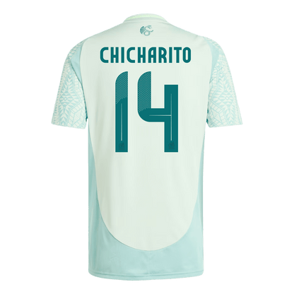 CHICHARITO #14 Mexico Soccer Jersey Away Custom Shirt 2024