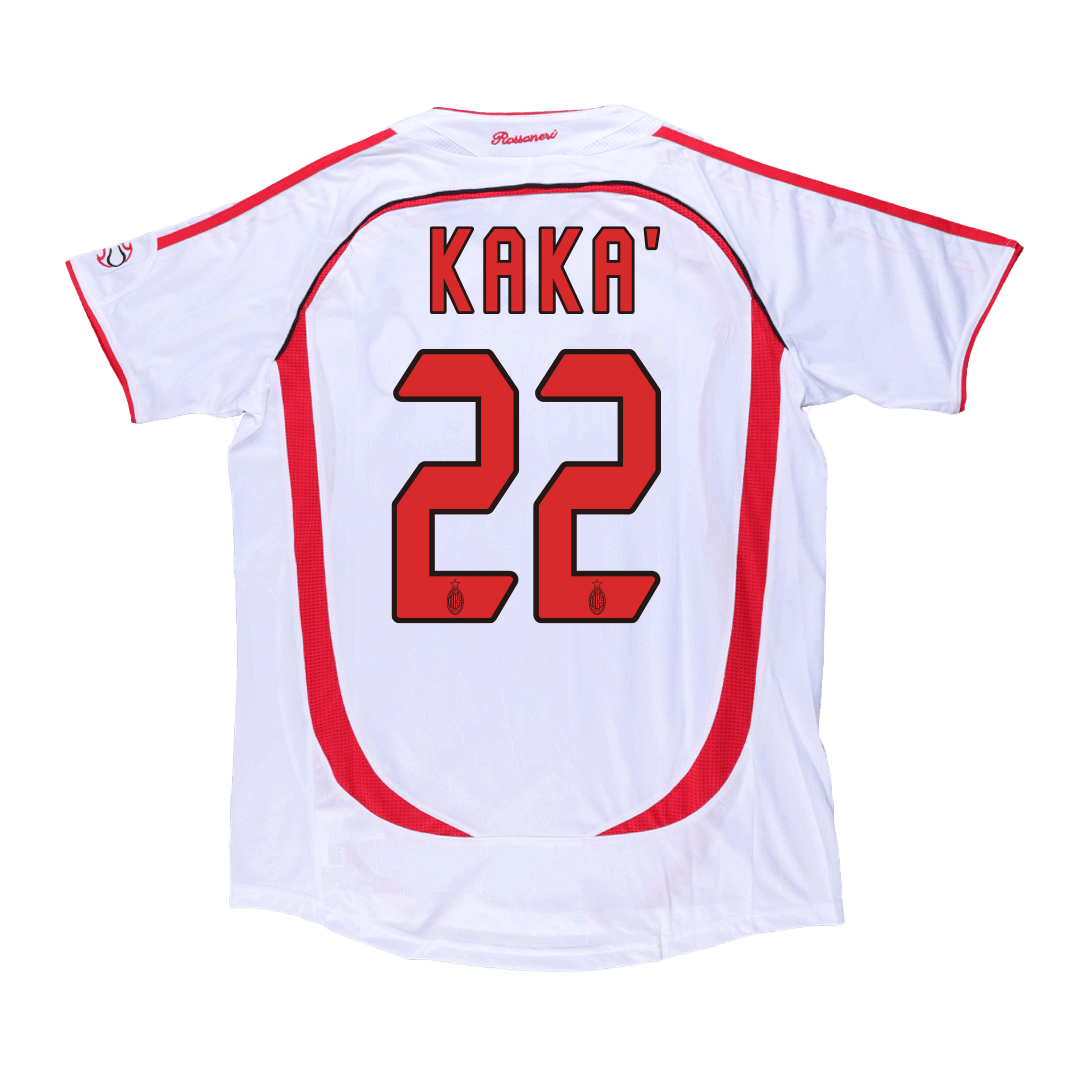 Vintage nogometni dres KAKA' #22 AC Milan gostujoči 2006/07-UCL