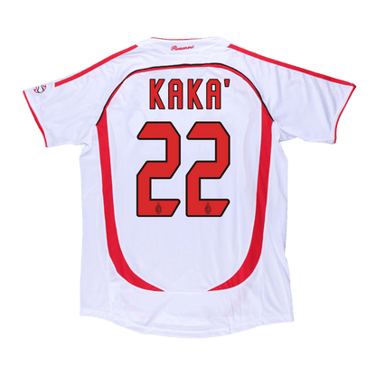 Vintage nogometni dres KAKA' #22 AC Milan gostujoči 2006/07-UCL