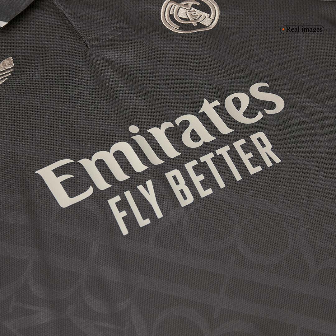Gift-Kid's Real Madrid Third Away Soccer Jersey Kit (Shirt+Shorts) 2024/25