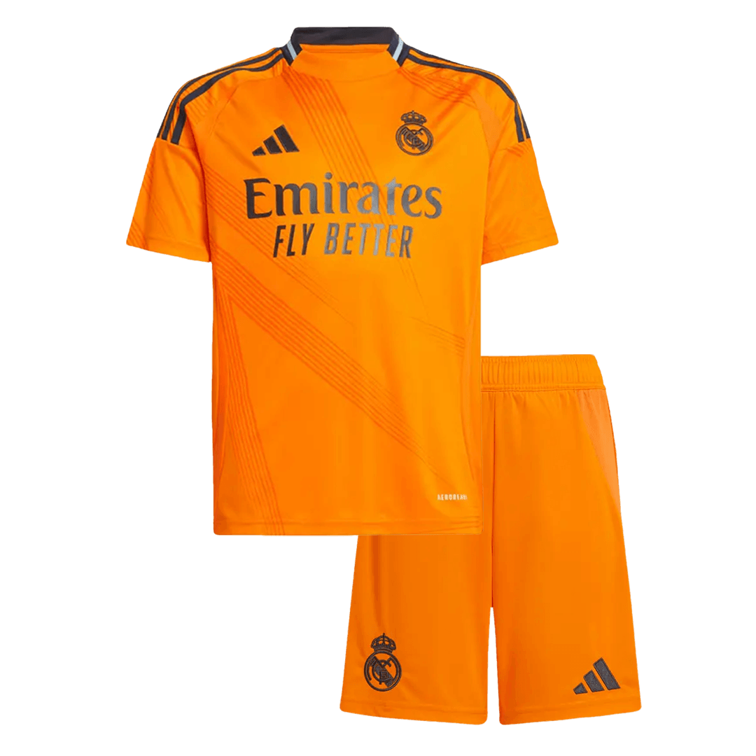 Gift-Kid's Real Madrid Away Soccer Jersey Kit (Shirt+Shorts) 2024/25