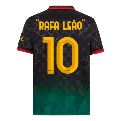 Camiseta de fútbol del AC Milan RAFA LEAO #10 Cuarta equipación 2024/25