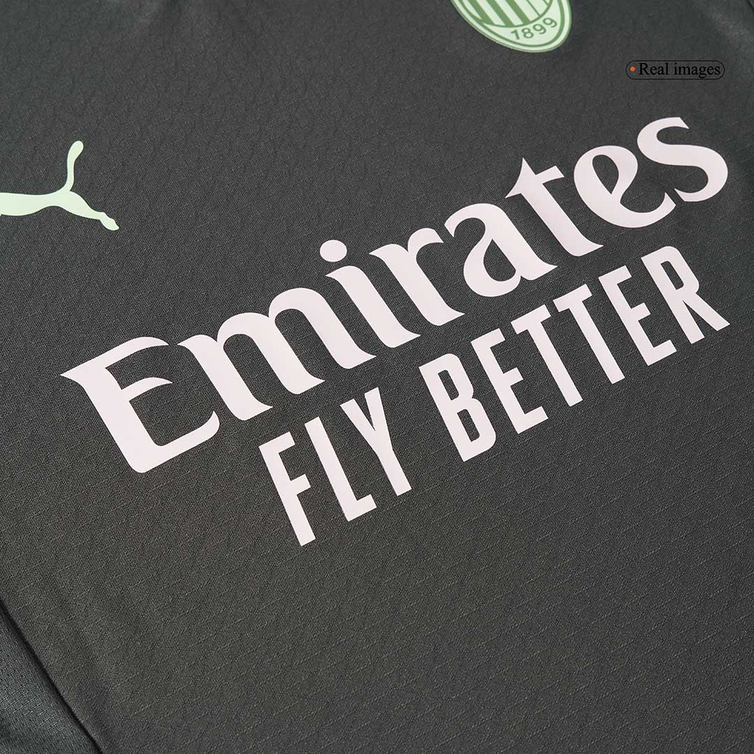 Avtentičen nogometni dres PULISIC #11 AC Milan, tretja gostujoča majica 2024/25