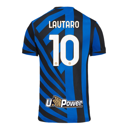 LAUTARO #10 Inter Milan Soccer Jersey Home Custom Shirt 2024/25