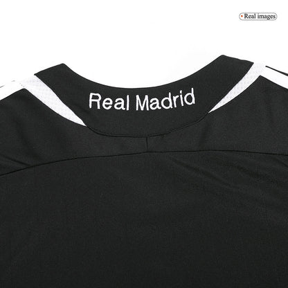 Camiseta Retro SERGIO RAMOS #4 Real Madrid Camiseta de fútbol Retro Visitante 2006/07