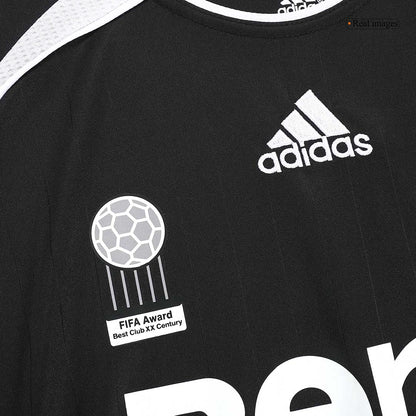 Camiseta Retro SERGIO RAMOS #4 Real Madrid Camiseta de fútbol Retro Visitante 2006/07