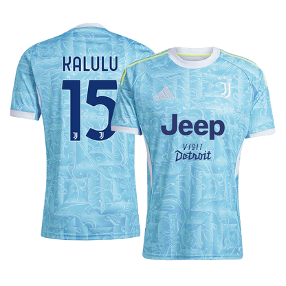 KALULU #15 Juventus Dres Gostujo?i 2025/26