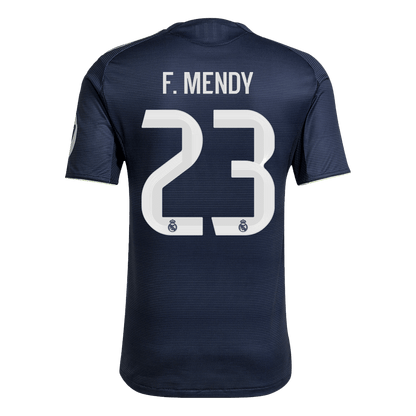 F.MENDY #23 Real Madrid Camiseta de Fútbol Auténtica Visitante 2025/26