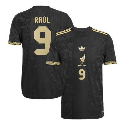 Avtentičen nogometni dres RAUL #9, tretja garnitura Mehike, pokal Gold Cup 2025