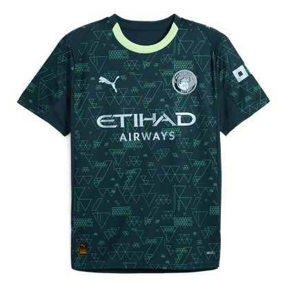 Manchester City Fourth Away Soccer Jersey 2025/26