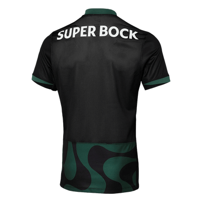Alternativni nogometni dres Sporting CP 2025/26 črne barve
