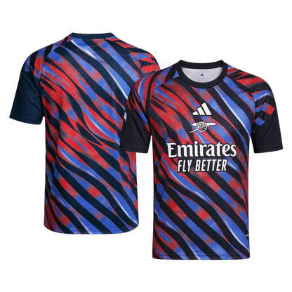 Arsenal Pre-Match Soccer Jersey 2025/26 Blue&Red