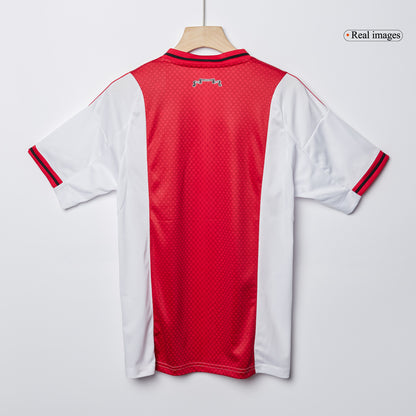 Domači nogometni dres Ajax 2025/26 rdeče-bel