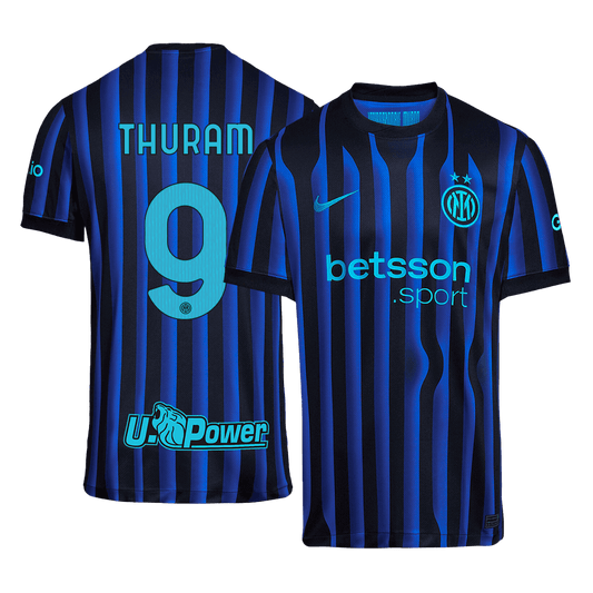 Camiseta de fútbol de local del Inter de Milán THURAM #9 2025/26