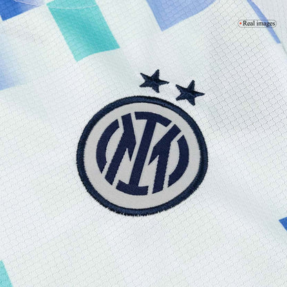 Equipación de fútbol de visitante para niños del Inter de Milán 2025/26