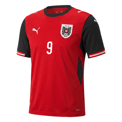 SABITZER#9 Austria Home Soccer Jersey World Cup 2026 Red