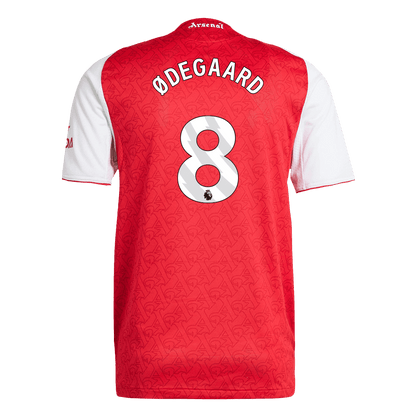 Arsenal ØDEGAARD #8 Home Soccer Jersey Authentic 2025/26