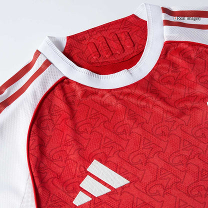 GYÖKERES #14 Arsenal Authentic Home Soccer Jersey 2025/26