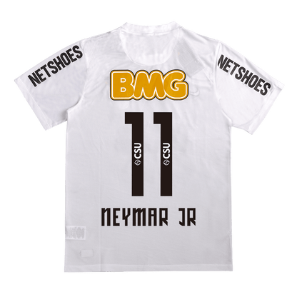NEYMAR JR #11 Santos FC Retro Jersey Home Soccer Shirt 2012