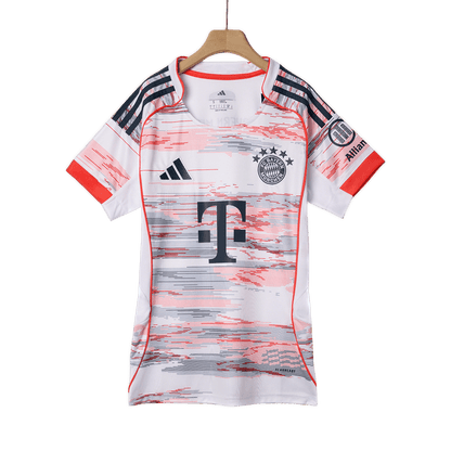 Ženski nogometni dres Bayern München za gostovanja 2025/26, bel