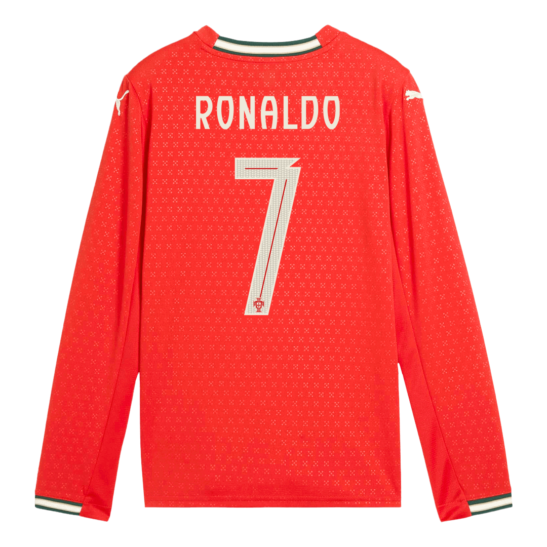 RONALDO#7Portugal Nogometni dres Doma?i 2025 Dolgi rokavi