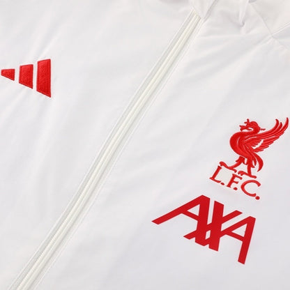 Chaqueta Cortavientos Liverpool 2025/26 - Blanca
