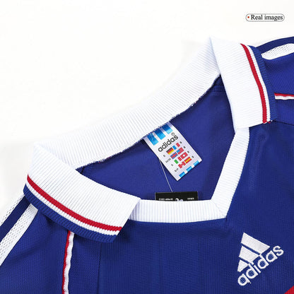 Retro HENRY #12 1998 France World Cup Home Soccer Jersey