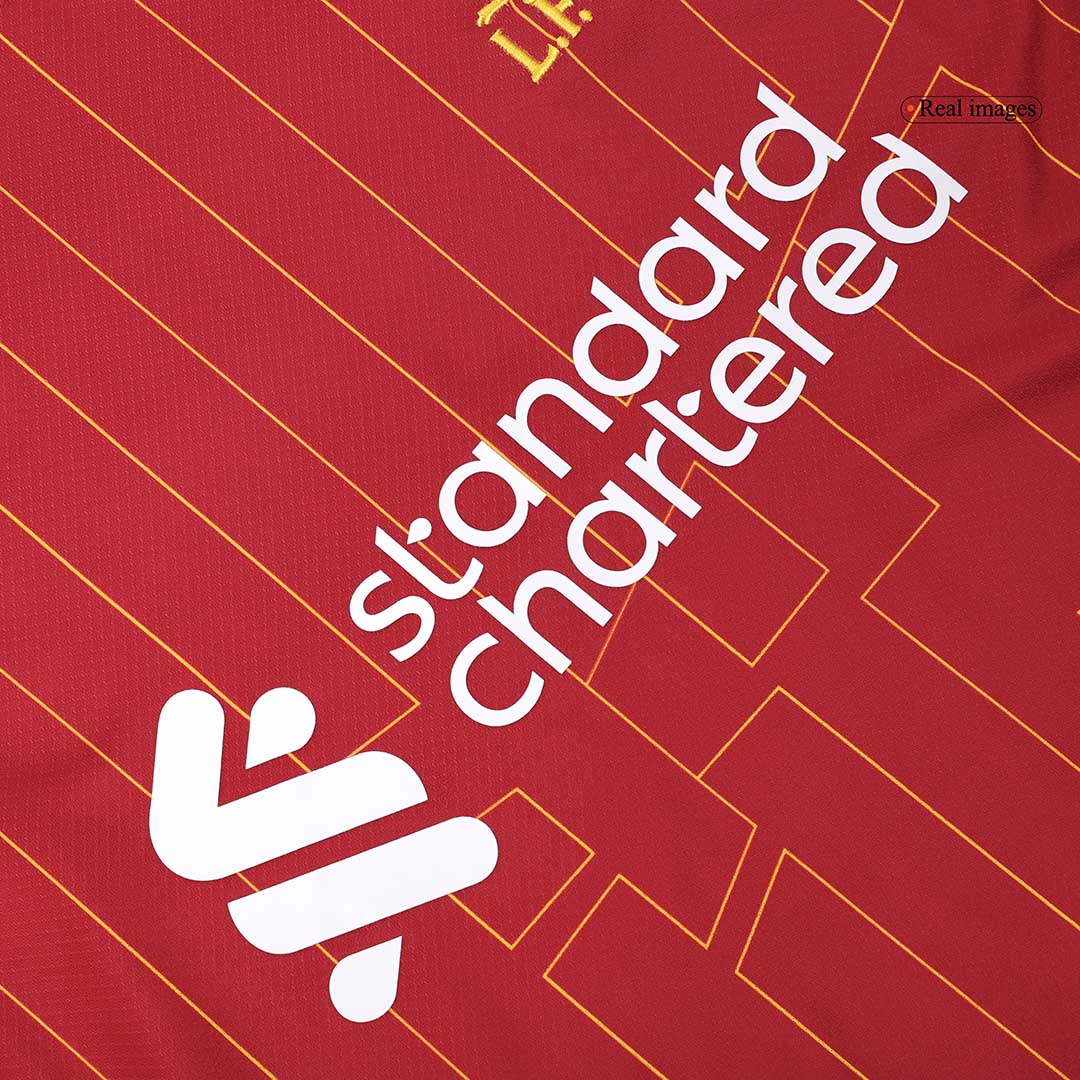 DIOGO J. #20 Liverpool Home Soccer Jersey 2024/25 Red