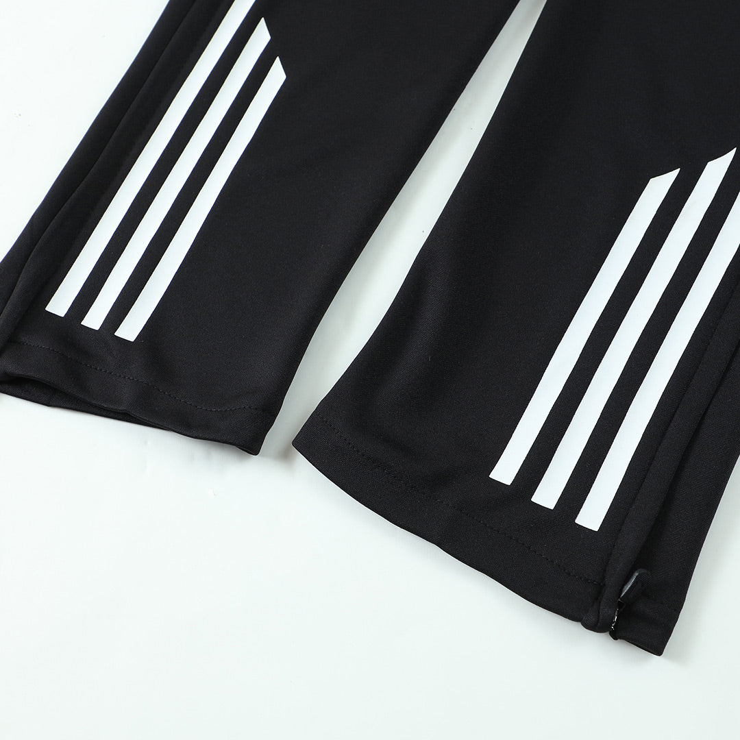 Real Madrid 1/4 Zip Tracksuit 2025/26 Black