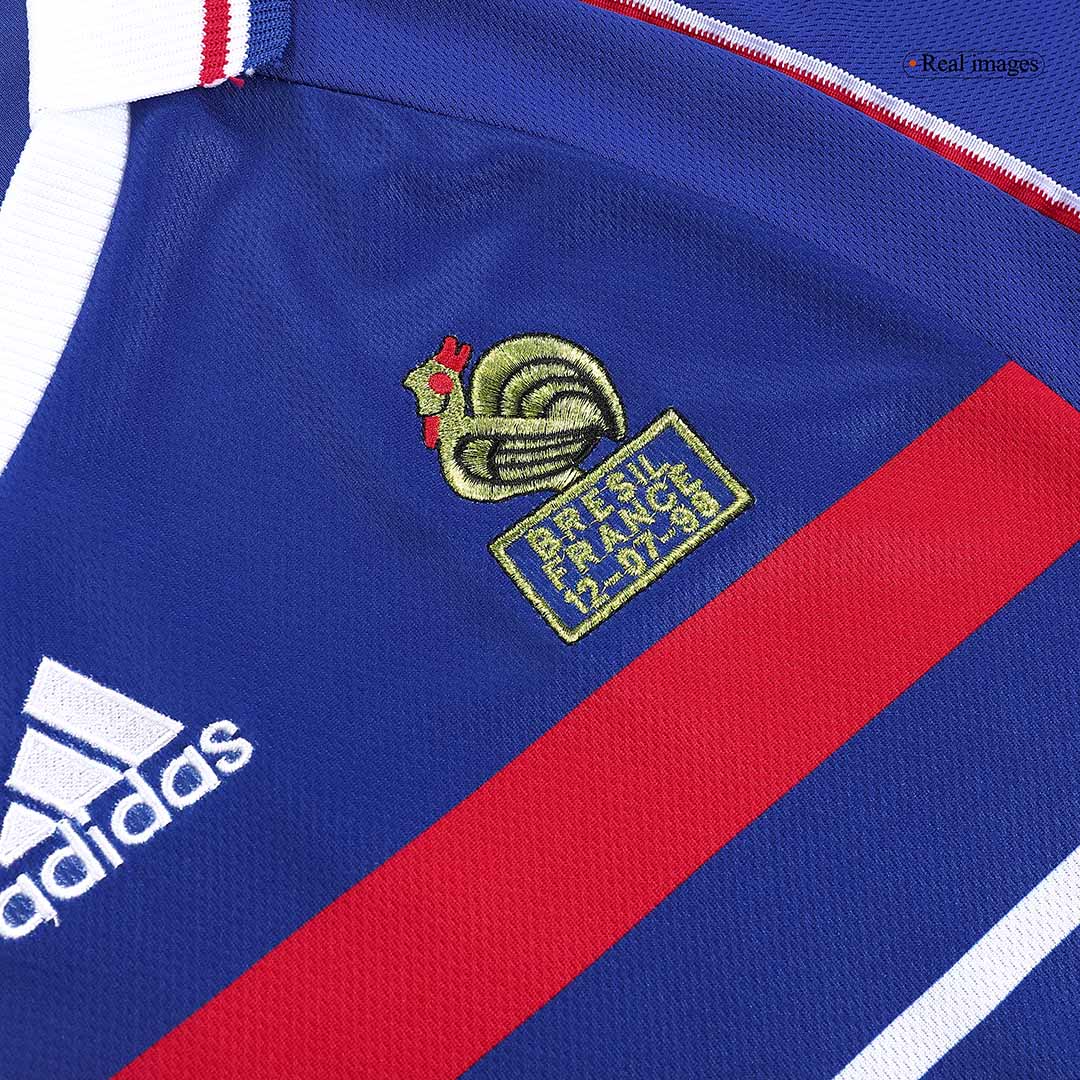 Retro dres France 1998 Zidane 10 Svetovno prvenstvo