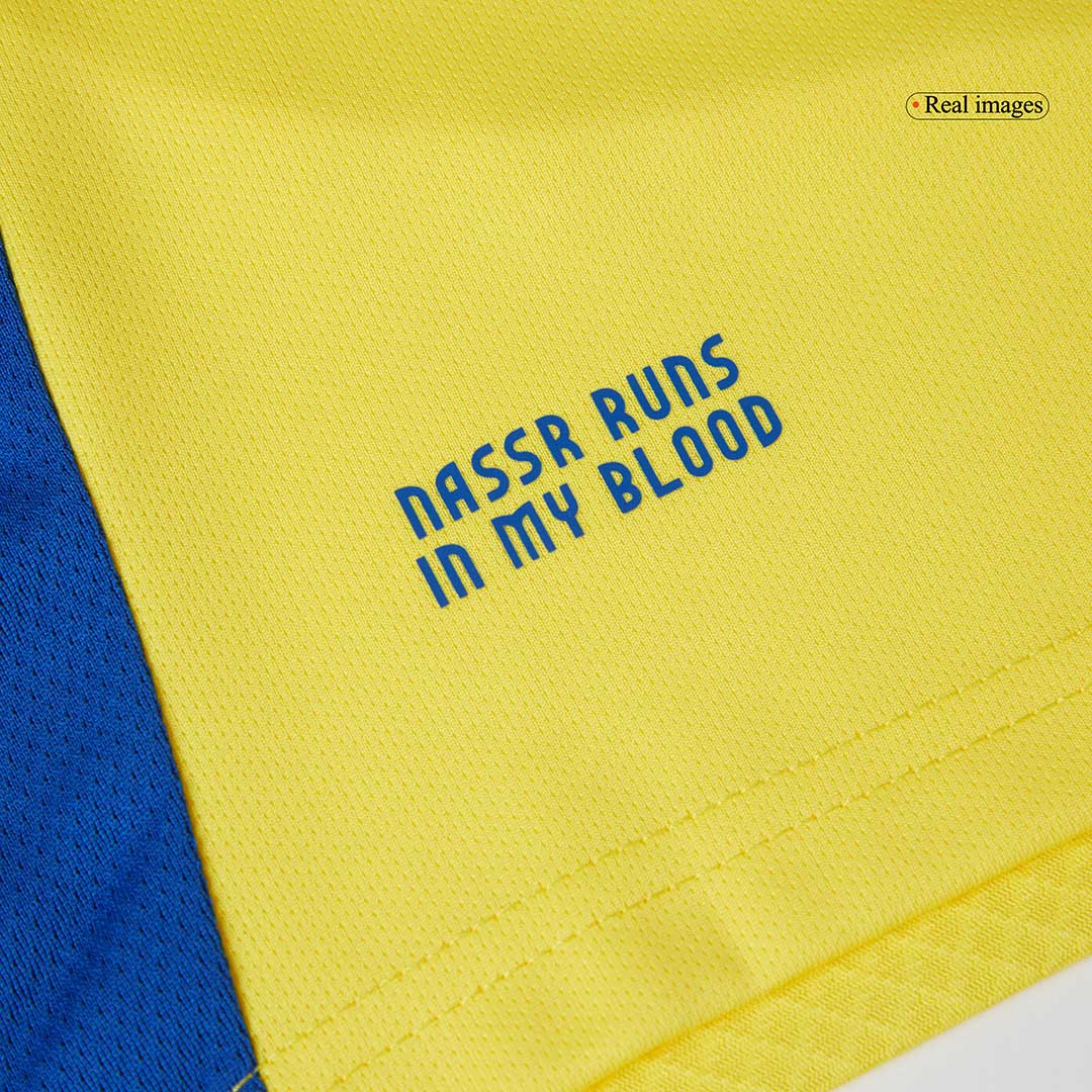 Gift-Al Nassr Home Soccer Jersey 2024/25