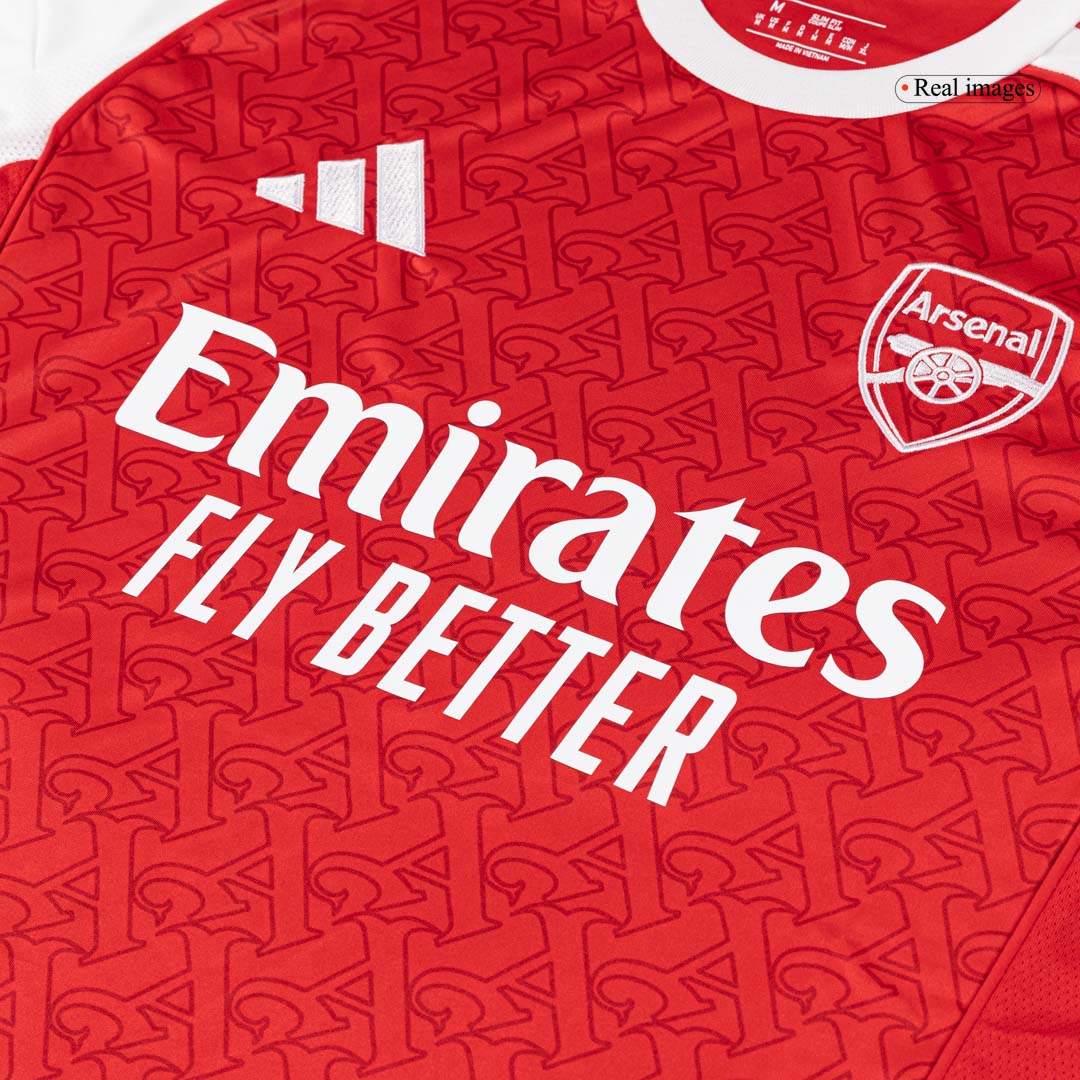 Arsenal Home Soccer Jersey 2025/26 Red
