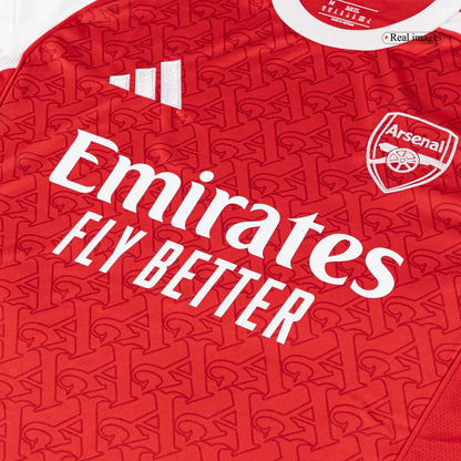 Arsenal Home Soccer Jersey 2025/26 Red