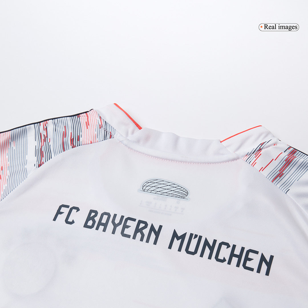 Ženski nogometni dres Bayern München za gostovanja 2025/26, bel