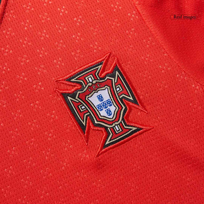 Portugal Home Soccer Jersey Kit 2025 Kids(Jersey+Shorts)
