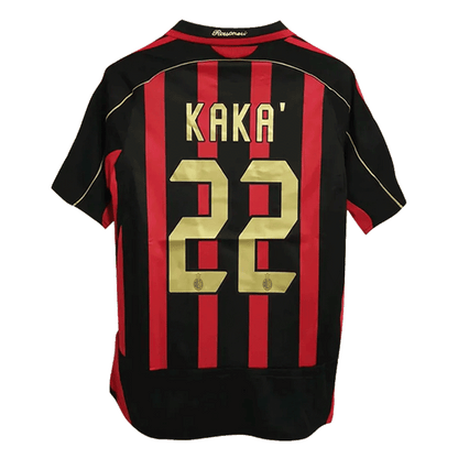 Maglia Retro AC Milan KAKA' #22 Casa 2006/07
