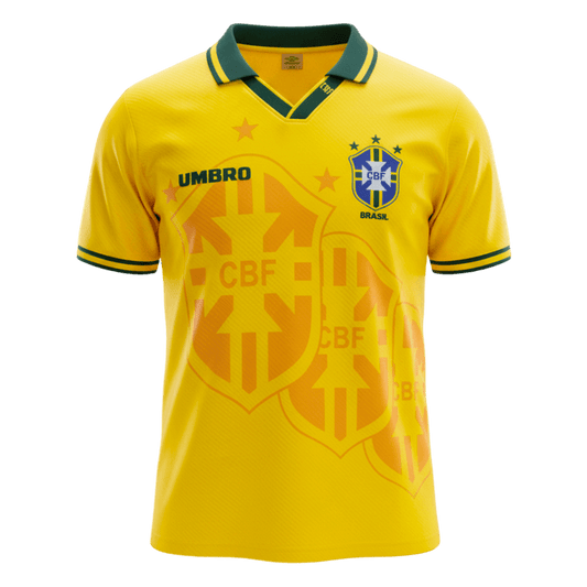 Camiseta Retro de Fútbol Brasil Local 1994