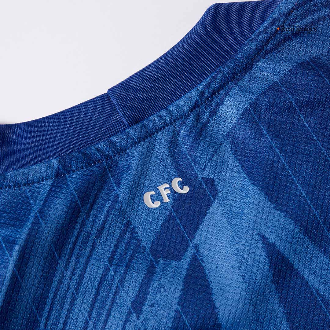 CAMPEONES DEL MUNDO #25 Camiseta de Fútbol de Local Chelsea 2025/26 con insignia en el pecho