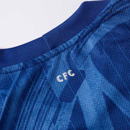 CAMPEONES DEL MUNDO #25 Camiseta de Fútbol de Local Chelsea 2025/26 con insignia en el pecho