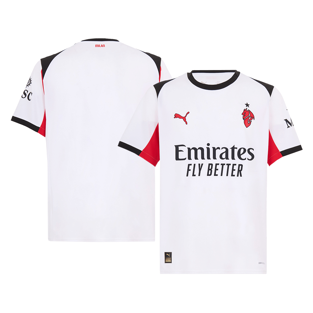 Camiseta de fútbol de visitante del AC Milan 2025/26