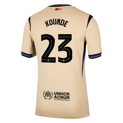 KOUNDE #23 Barcelona Away Soccer Jersey 2025/26 -UCL