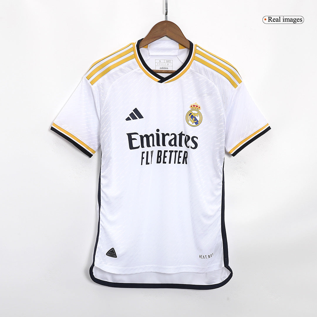 Avtentičen nogometni dres CHAMPIONS KROOS #6 Real Madrid domači dres 2023/24