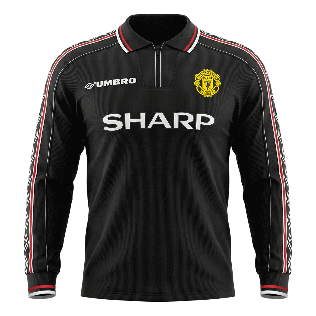 Gostujo?i Reto Dres Manchester United 1998 Long Sleeve