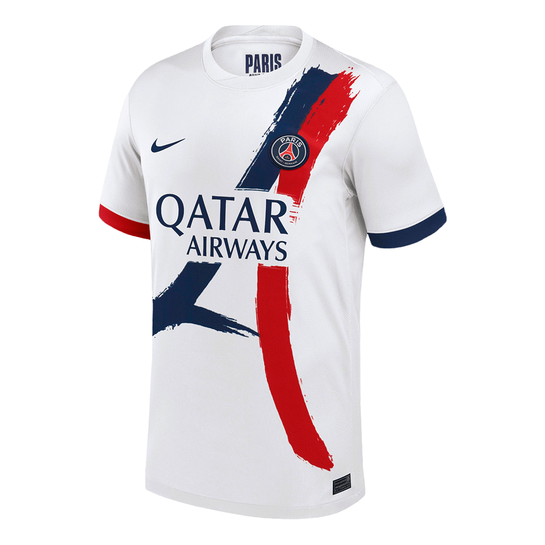 Camiseta de fútbol del PSG O.DEMBÉLÉ #10 PSG visitante personalizada 2024/25